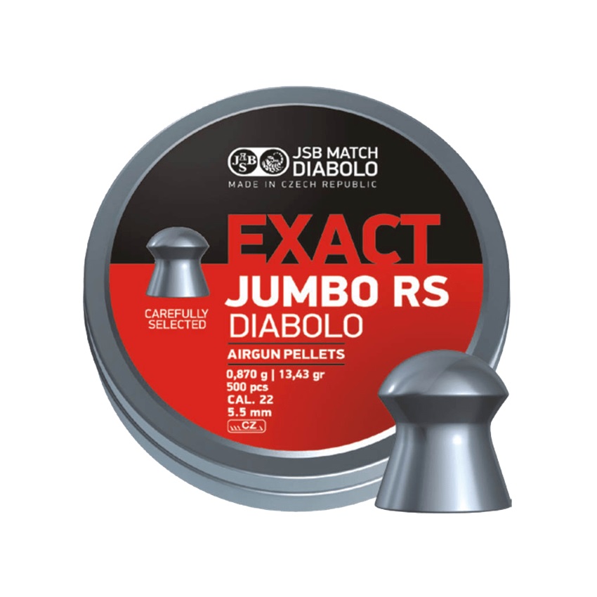 Βλήματα Exact Jumbo 5,52mm./500τμχ. RS της JSB VAS80251 trazeras|VAS80251
