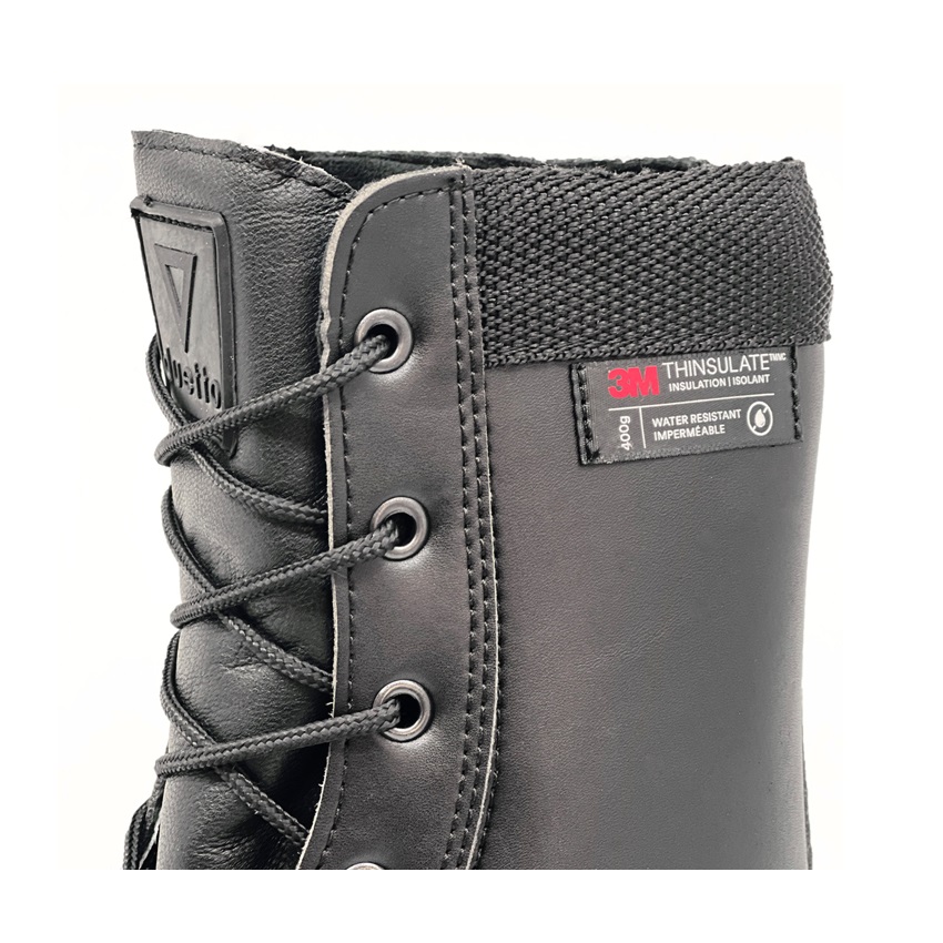 Άρβυλα Χειμερινά Δερμάτινα Mod.9, High 9'' (Black) της Aeropelma Duetto AER30817 trazeras|AER30817