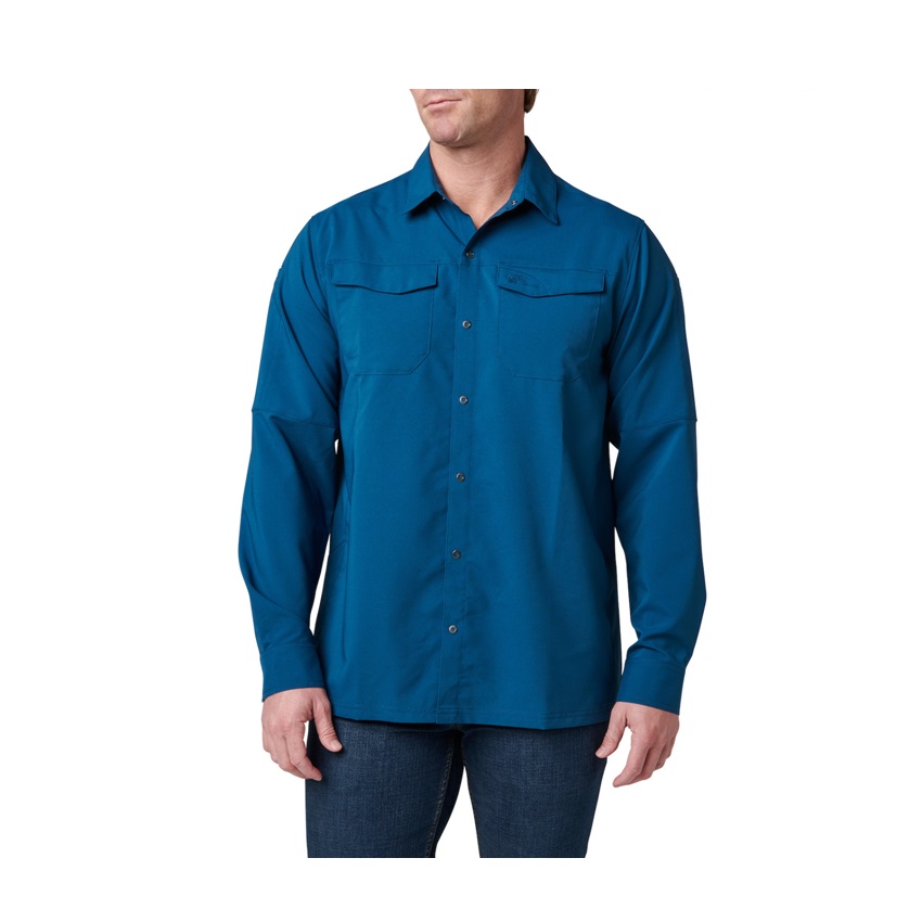 Πουκάμισο Μακρυμάνικο Freedom Flex Long Sleeve Shirt (Blueblood) της 5.11 Tactical FIV80274 trazeras|FIV80274