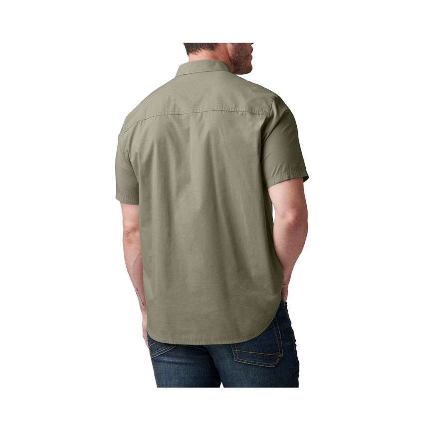 Πουκάμισο Κοντομάνικο Wyatt Short Sleeve Shirt (Sage Green) της 5.11 Tactical FIV80285 trazeras|FIV80285