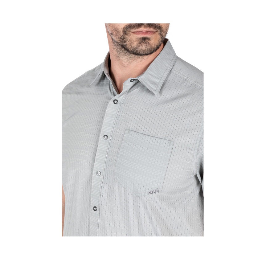 Πουκάμισο Κοντομάνικο Aerial Short Sleeve Shirt (Silver Birch) της 5.11 Tactical FIV80289 trazeras|FIV80289