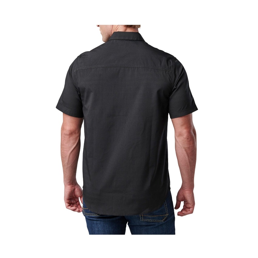 Πουκάμισο Κοντομάνικο Aerial Short Sleeve Shirt (Black) της 5.11 Tactical FIV80290 trazeras|FIV80290