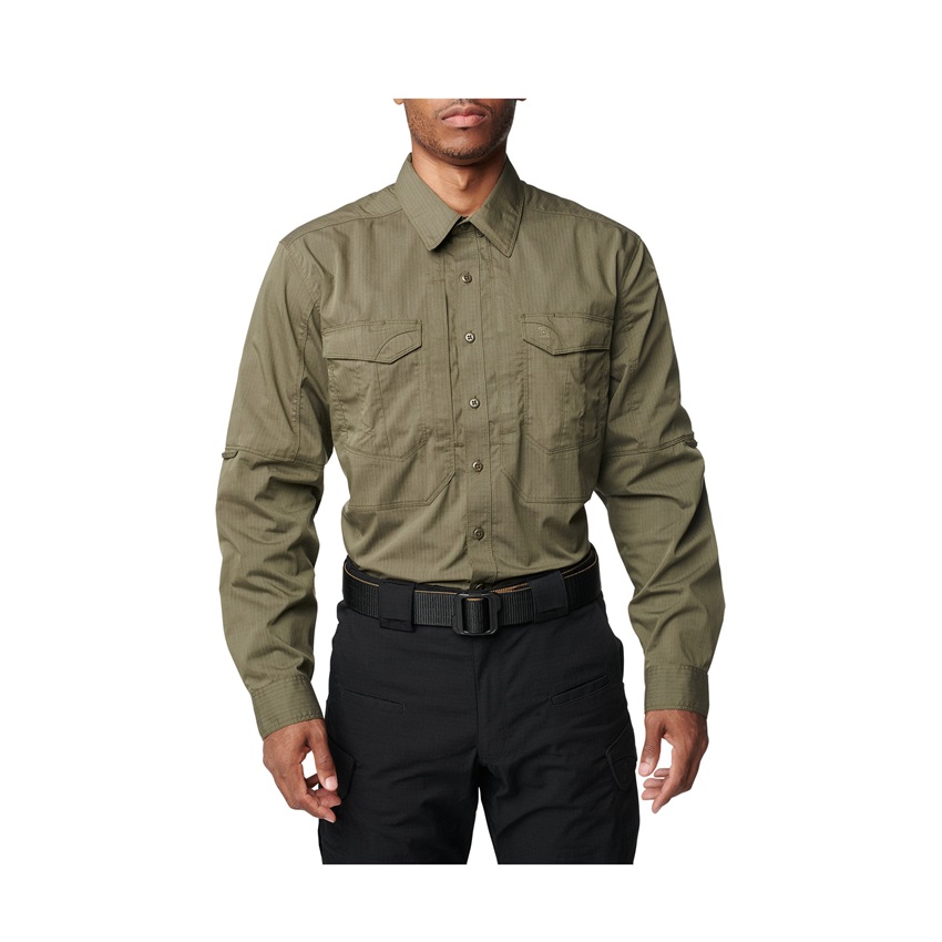 Πουκάμισο Μακρυμάνικο Stryke Long Sleeve Shirt (Ranger Green) της 5.11 Tactical FIV80317 trazeras|FIV80317