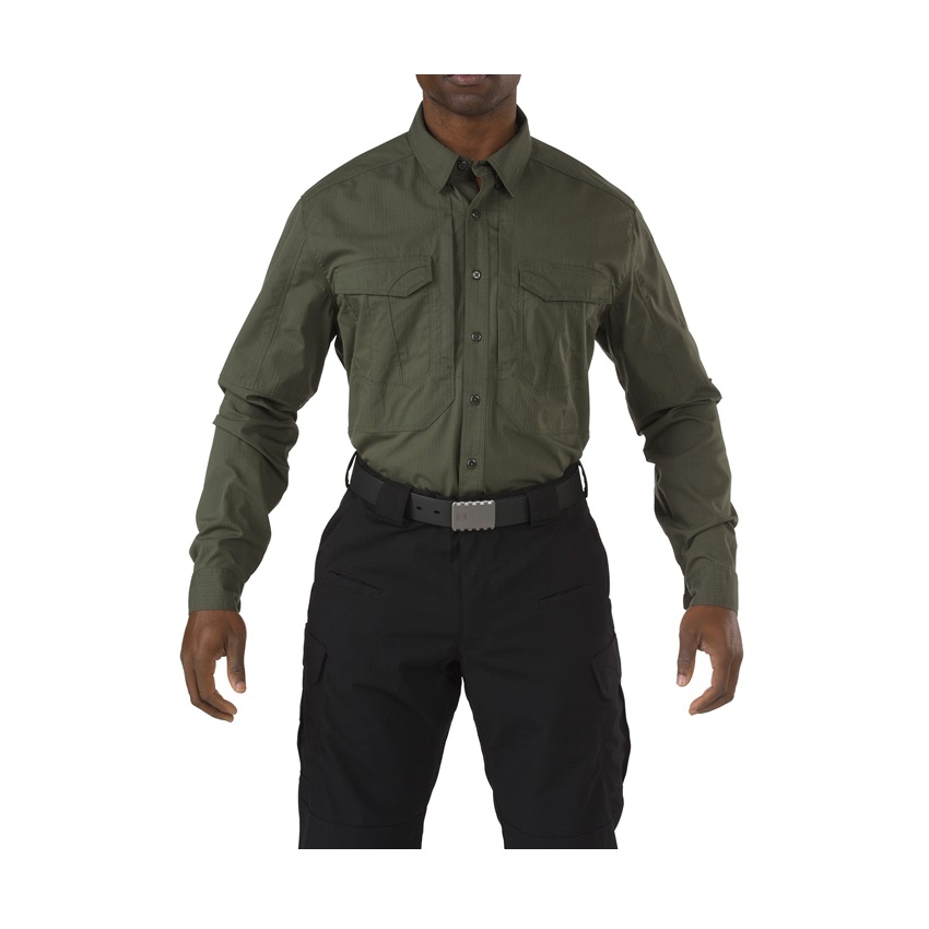 Πουκάμισο Μακρυμάνικο Stryke Long Sleeve Shirt (TDU Green) της 5.11 Tactical FIV80318 trazeras|FIV80318