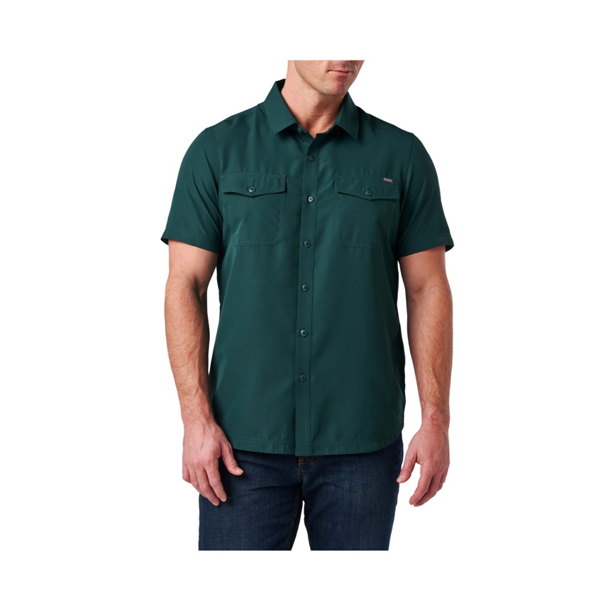 Πουκάμισο Κοντομάνικο Marksman Short Sleeve UPF 50+ (Deep Sea) της 5.11 Tactical FIV80338 trazeras|FIV80338