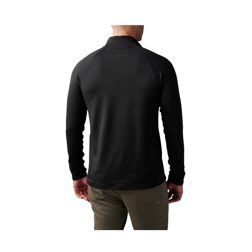 Μπλούζα Μακρυμάνικη με Φερμουάρ Stratos 1/4 Zip (Black) της 5.11 Tactical FIV80348 trazeras|FIV80348
