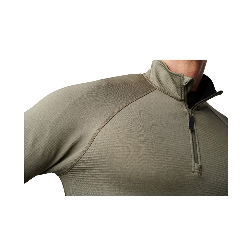 Μπλούζα Μακρυμάνικη με Φερμουάρ Stratos 1/4 Zip (Dark Navy) της 5.11 Tactical FIV80352 trazeras|FIV80352