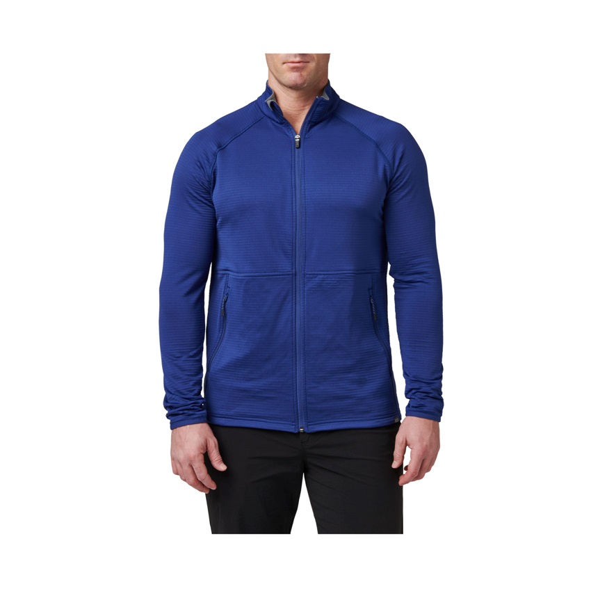 Ζακέτα Full Zip Stratos (Blue Mussel) της 5.11 Tactical FIV80356 trazeras|FIV80356