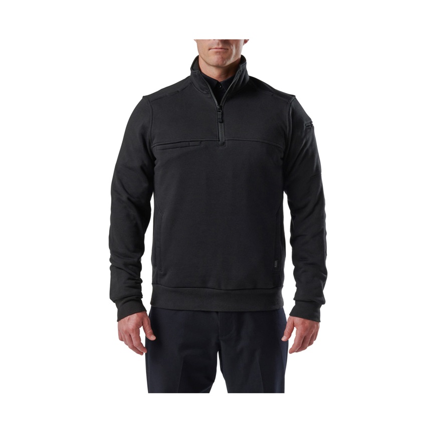 Μπλούζα Μακρυμάνικη με Φερμουάρ Job Shirt 1/4 Zip 2.0 (Black) της 5.11 Tactical FIV80358 trazeras|FIV80358