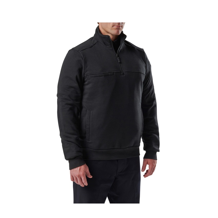 Μπλούζα Μακρυμάνικη με Φερμουάρ Job Shirt 1/4 Zip 2.0 (Black) της 5.11 Tactical FIV80358 trazeras|FIV80358