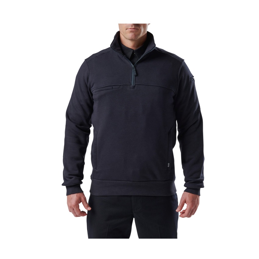 Μπλούζα Μακρυμάνικη με Φερμουάρ Job Shirt 1/4 Zip 2.0 (Fire Navy) της 5.11 Tactical FIV80360 trazeras|FIV80360