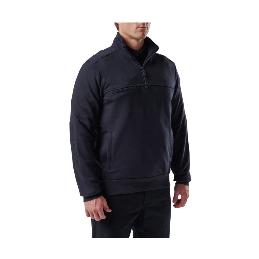 Μπλούζα Μακρυμάνικη με Φερμουάρ Job Shirt 1/4 Zip 2.0 (Fire Navy) της 5.11 Tactical FIV80360 trazeras|FIV80360