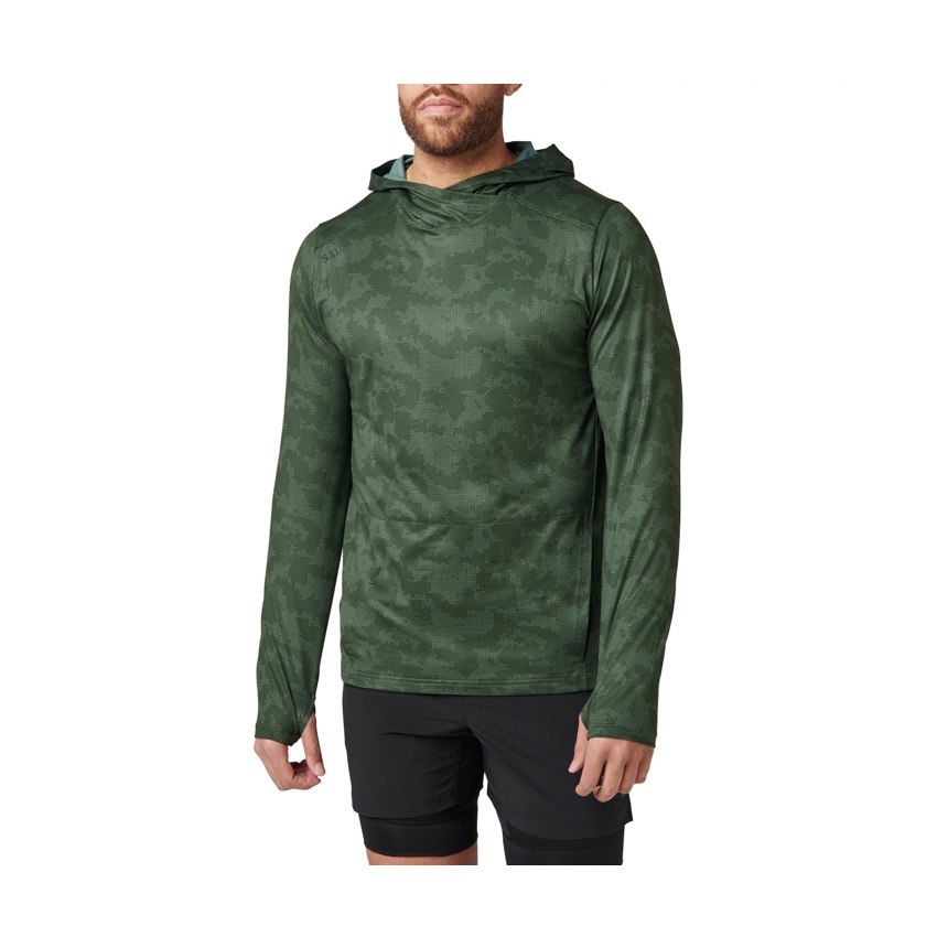 Μπλούζα Μακρυμάνικη PT-R Forged Hoodie (KB GN AD CMO) της 5.11 Tactical FIV80368 trazeras|FIV80368