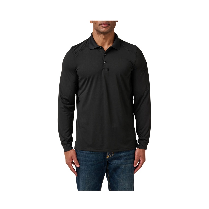 Μπλούζα Μακρυμάνικη Polo Helios Long Sleeve (Black) της 5.11 Tactical FIV80369 trazeras|FIV80369
