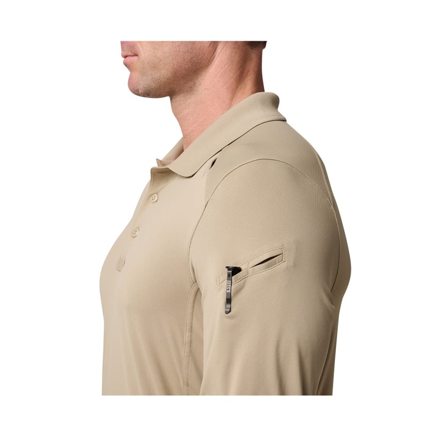 Μπλούζα Μακρυμάνικη Polo Helios Long Sleeve (TDU Green) της 5.11 Tactical FIV80372 trazeras|FIV80372