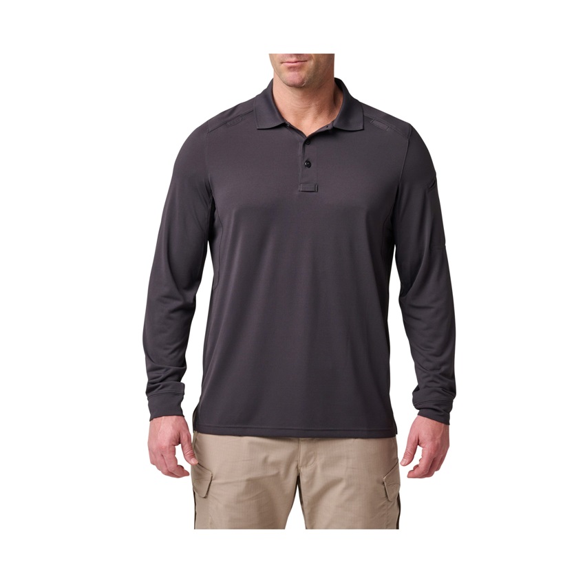 Μπλούζα Μακρυμάνικη Polo Helios Long Sleeve (Charcoal) της 5.11 Tactical FIV80371 trazeras|FIV80371