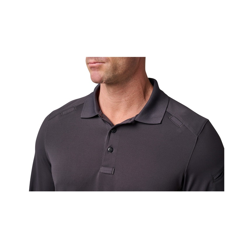 Μπλούζα Μακρυμάνικη Polo Helios Long Sleeve (Charcoal) της 5.11 Tactical FIV80371 trazeras|FIV80371