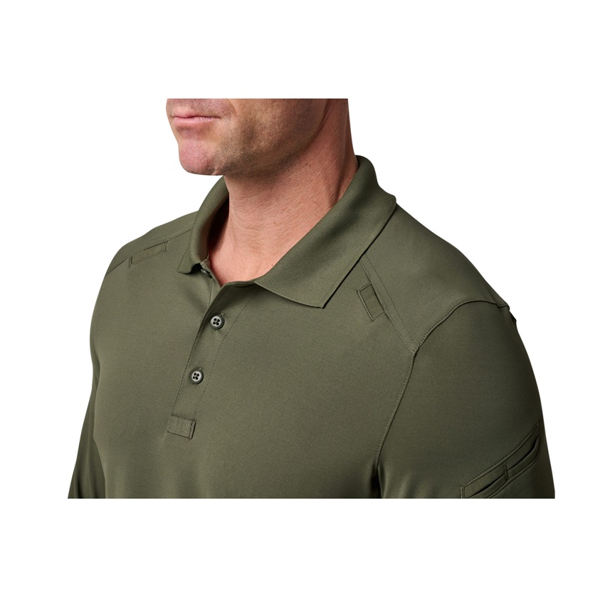 Μπλούζα Μακρυμάνικη Polo Helios Long Sleeve (TDU Green) της 5.11 Tactical FIV80372 trazeras|FIV80372