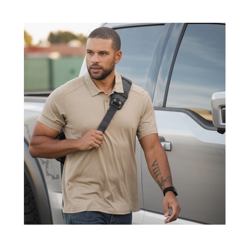 Μπλούζα Κοντομάνικη Polo Archer Crest (Red Ochre) της 5.11 Tactical FIV80379 trazeras|FIV80379