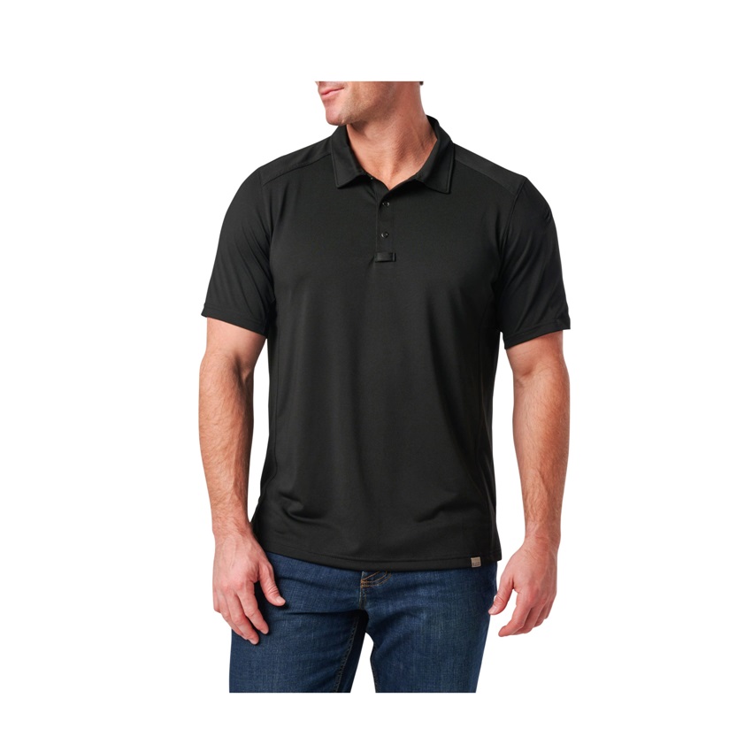 Μπλούζα Κοντομάνικη Paramount Crest Polo (Black) της 5.11 Tactical FIV80380 trazeras|FIV80380