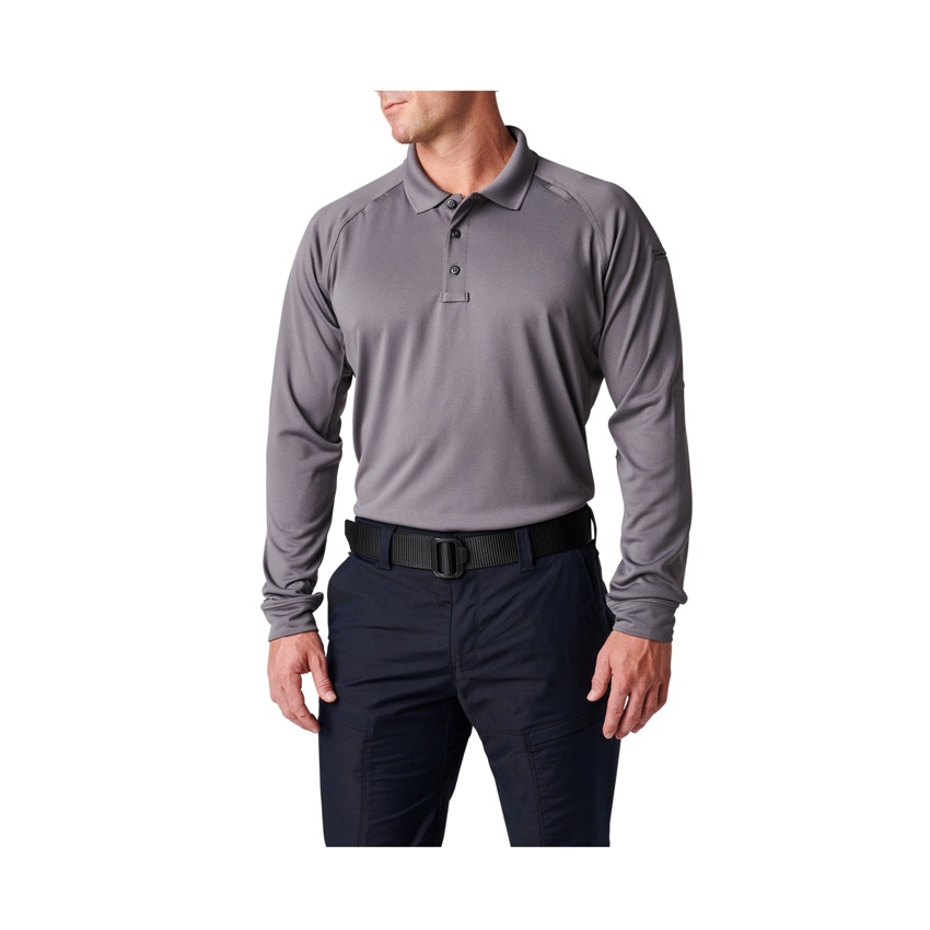 Μπλούζα Μακρυμάνικη Performance Long Sleeve Polo (Storm) της 5.11 Tactical FIV80389 trazeras|FIV80389