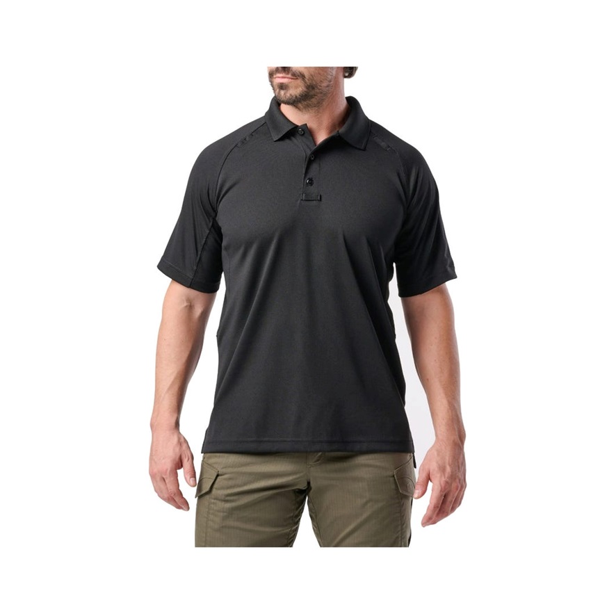Επιχειρησιακή Κοντομάνικη Μπλούζα Polo Performance (Black) της 5.11 Tactical FIV61923 trazeras|FIV61923