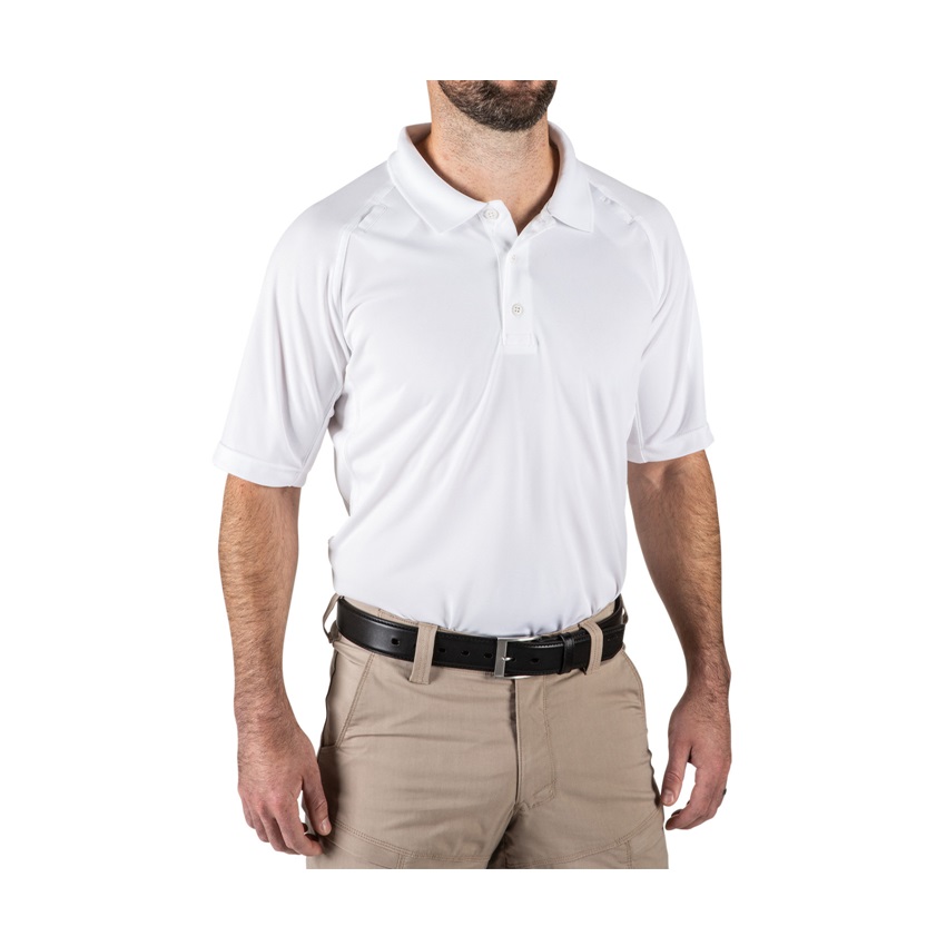Μπλούζα Επιχειρησιακό Κοντομάνικη Polo Performance (White) της 5.11 Tactical FIV80391 trazeras|FIV80391