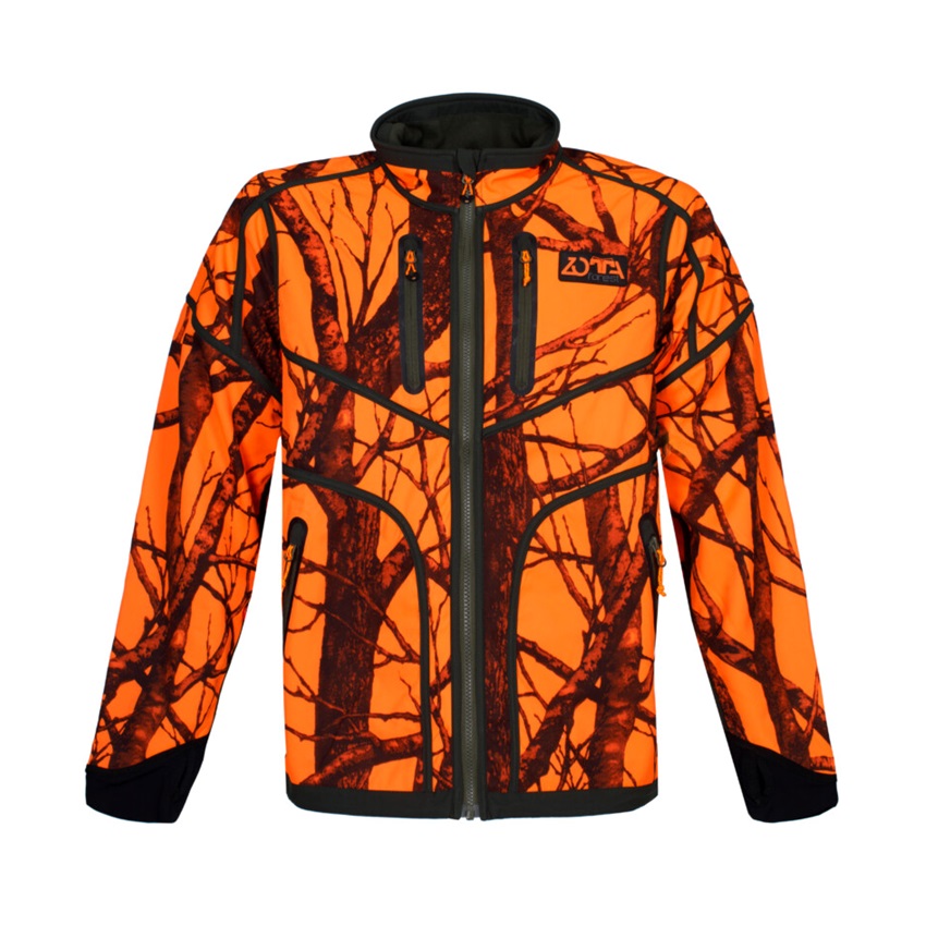 Αδιάβροχο Μπουφάν Soft Shell Αναστρέψιμο Reverse (Orange High Visibility) της Zotta Forest GOR77336 trazeras|GOR77336