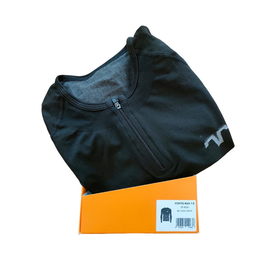 Ισοθερμική Μπλούζα Μακρυμάνικη Εσώρουχο Underwear Fortis #2 SS T-Shirt 0208 (Caviar Black) της Zotta Forest GOR77401 trazeras|GOR77401