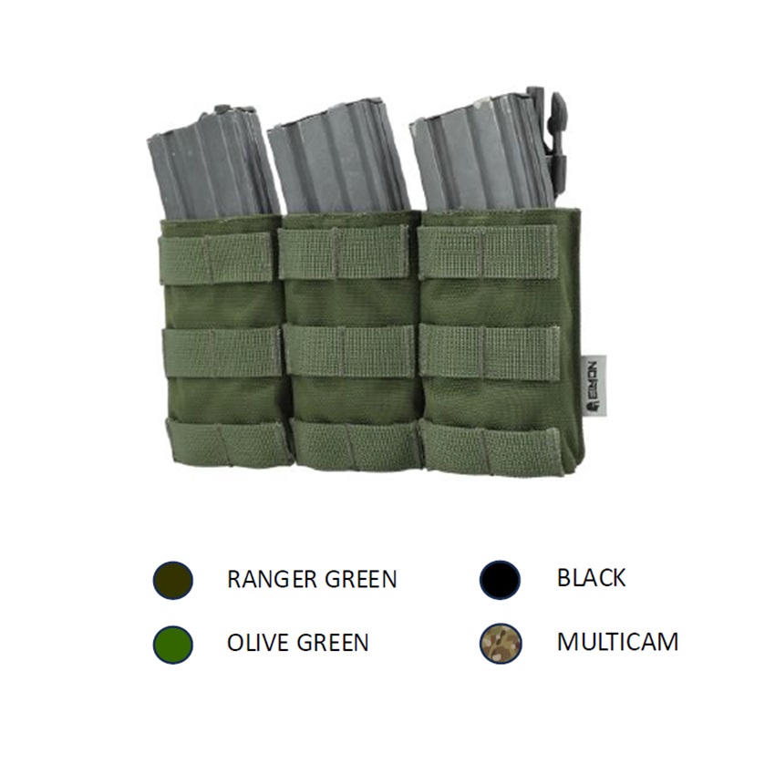 Τριπλή Γεμιστηροθήκη PC Mag Front Placard M4/M16 GEN III (4 Χρώματα) της Elmon ELM80763 trazeras|ELM80763