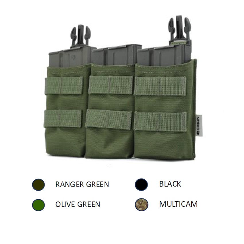 Τριπλή Γεμιστηροθήκη PC Mag Front Placard G3 GEN III (4 Χρώματα) της Elmon ELM80764 trazeras|ELM80764
