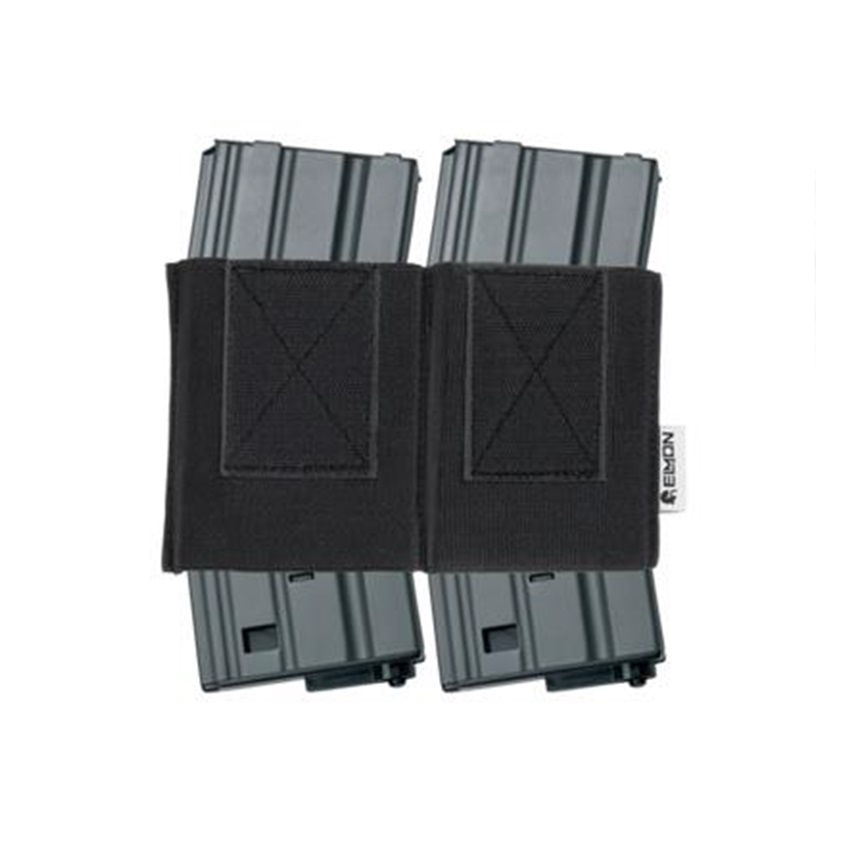 Ένθετη Διπλή Γεμιστηροθήκη για Καραμπ. (Black) της Elmon ELM80776 trazeras|ELM80776