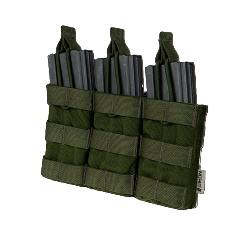 Τριπλή Γεμιστηροθήκη M16 Triple Magazine Pouch (4 Χρώματα) της Elmon ELM80826 trazeras|ELM80826