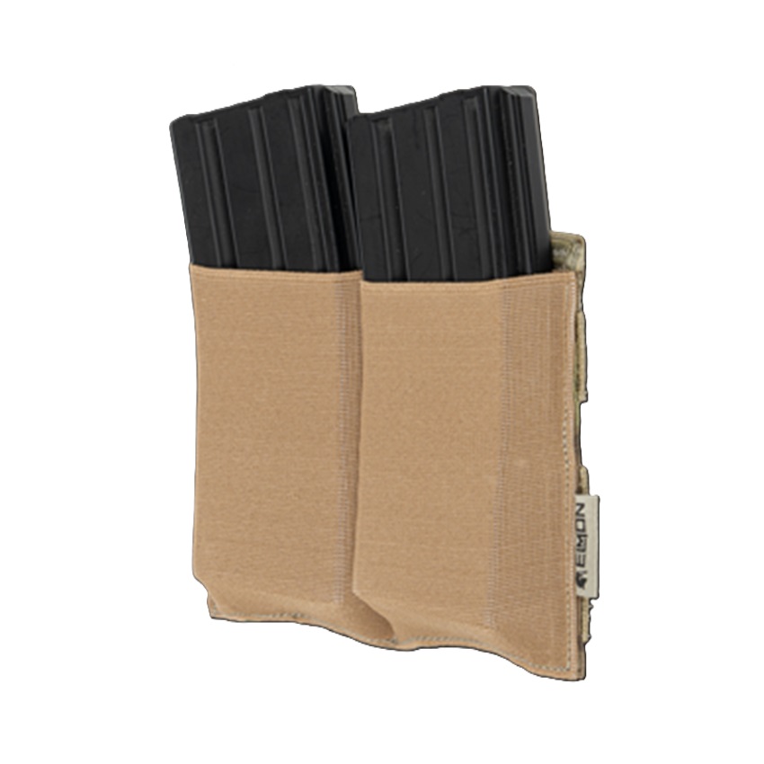 Διπλή Ελαστική Γεμιστηροθήκη M16 Elastic Double Magazine Pouch (Olive Green) της Elmon ELM80830 trazeras|ELM80830