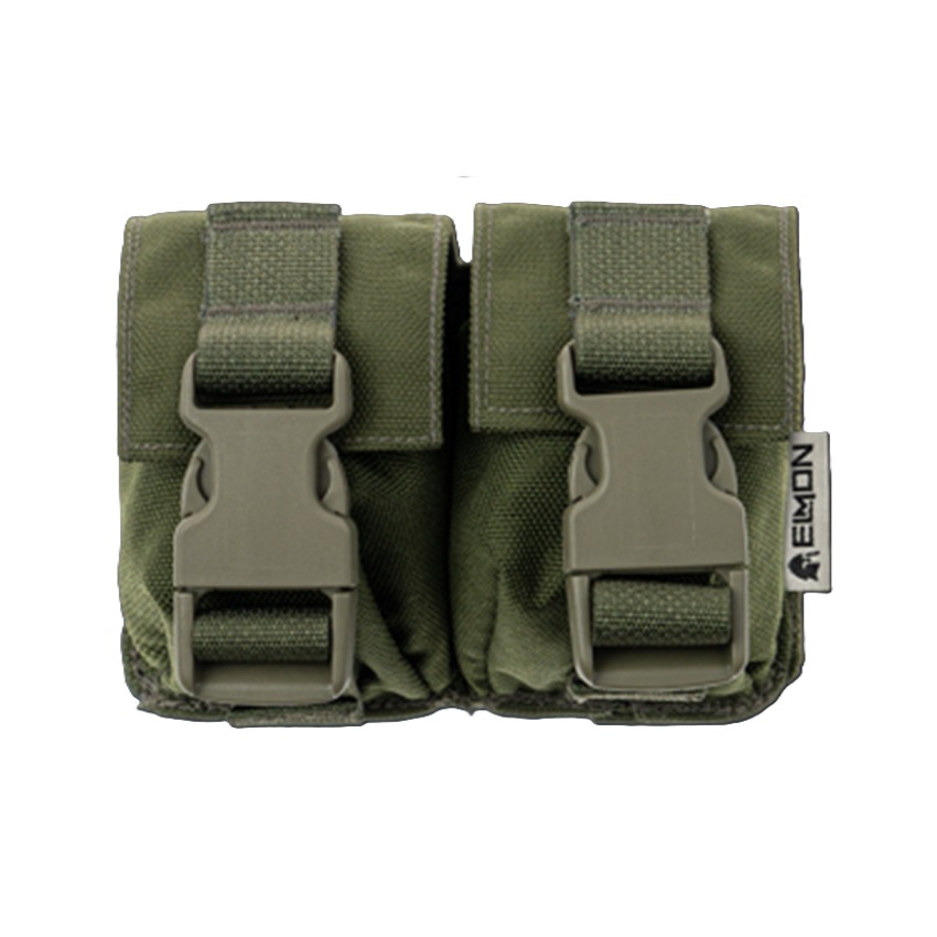 Διπλή Θήκη Χειροβομβίδας Double Grenade Pouch (4 Χρώματα) της Elmon ELM80902 trazeras|ELM80902