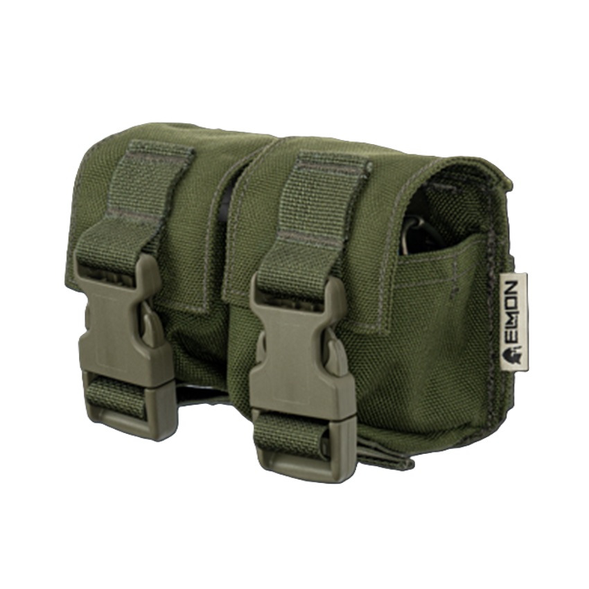 Διπλή Θήκη Χειροβομβίδας Double Grenade Pouch (4 Χρώματα) της Elmon ELM80902 trazeras|ELM80902