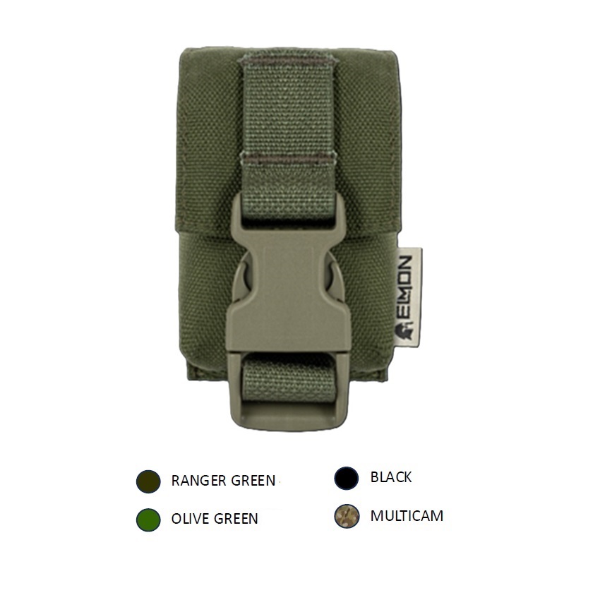 Μονή Θήκη Χειροβομβίδας Single Grenade Pouch (4 Χρώματα) της Elmon ELM80899 trazeras|ELM80899