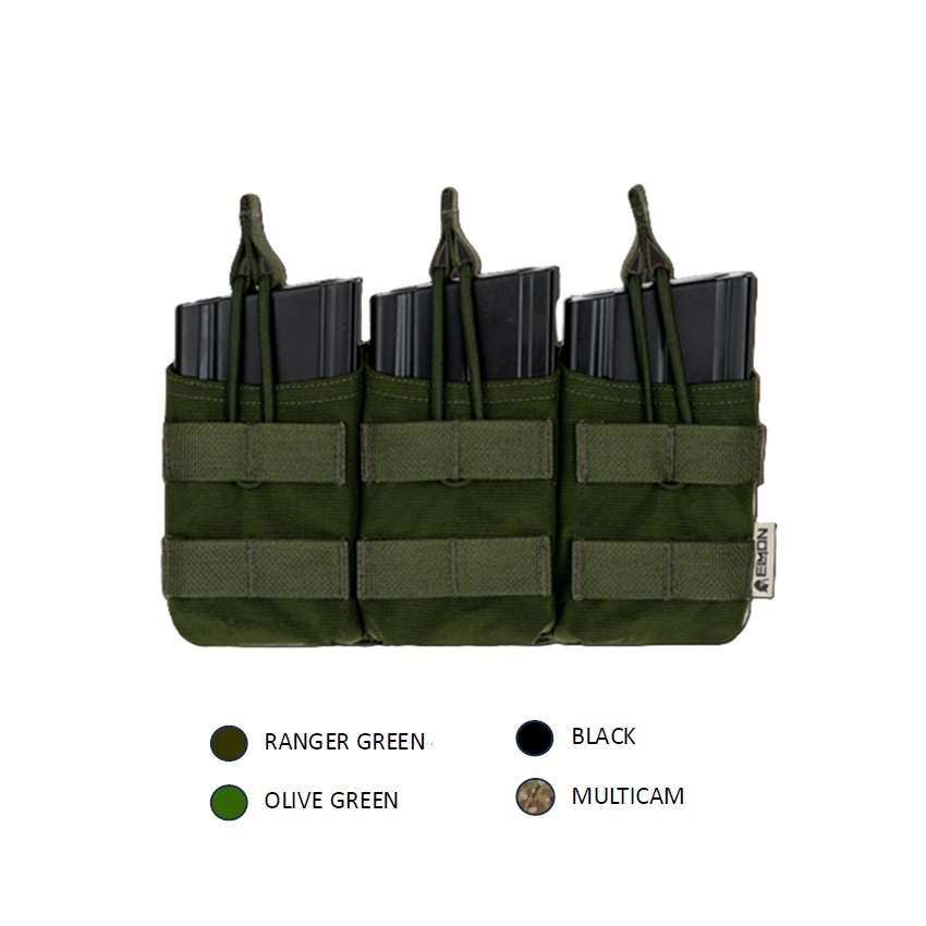 Τριπλή Γεμιστηροθήκη G3 Triple Pouch (4 Χρώματα) της Elmon ELM80817 trazeras|ELM80817