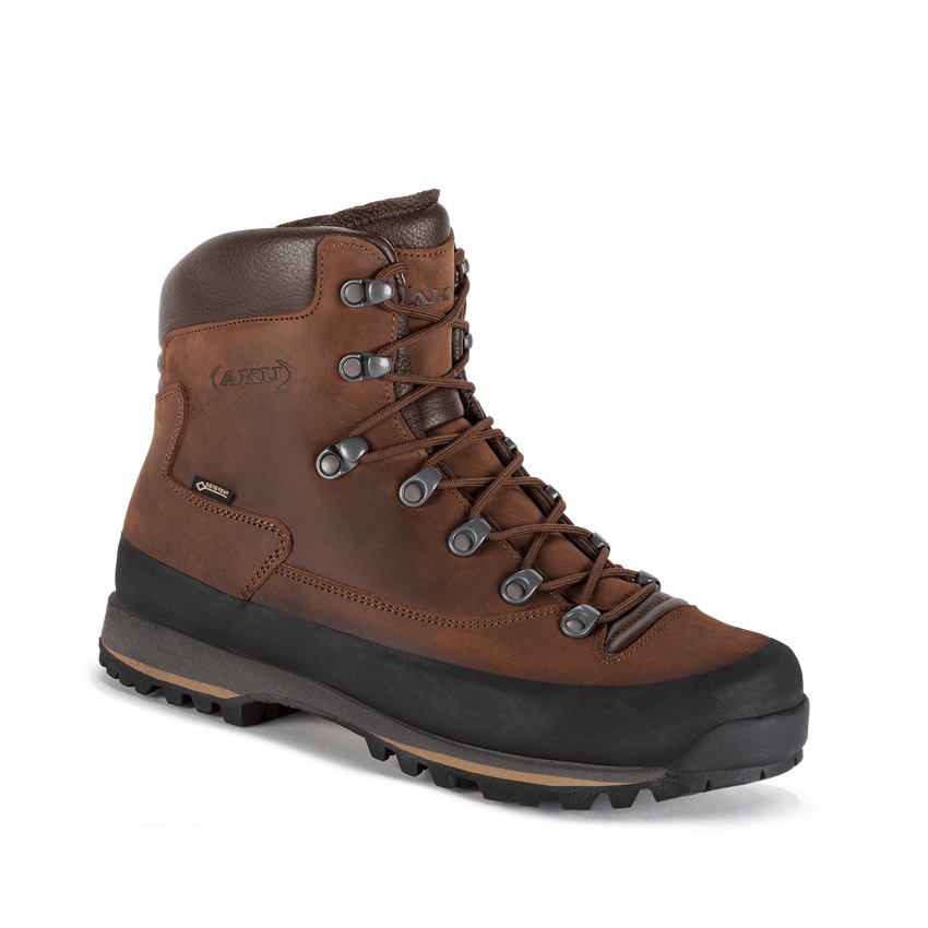 Μποτάκια Κυνηγίου Conero GTX Gore-Tex NBK Mid 6'' (Brown /Dark Brown) της AKU TOU80961 trazeras|TOU80961