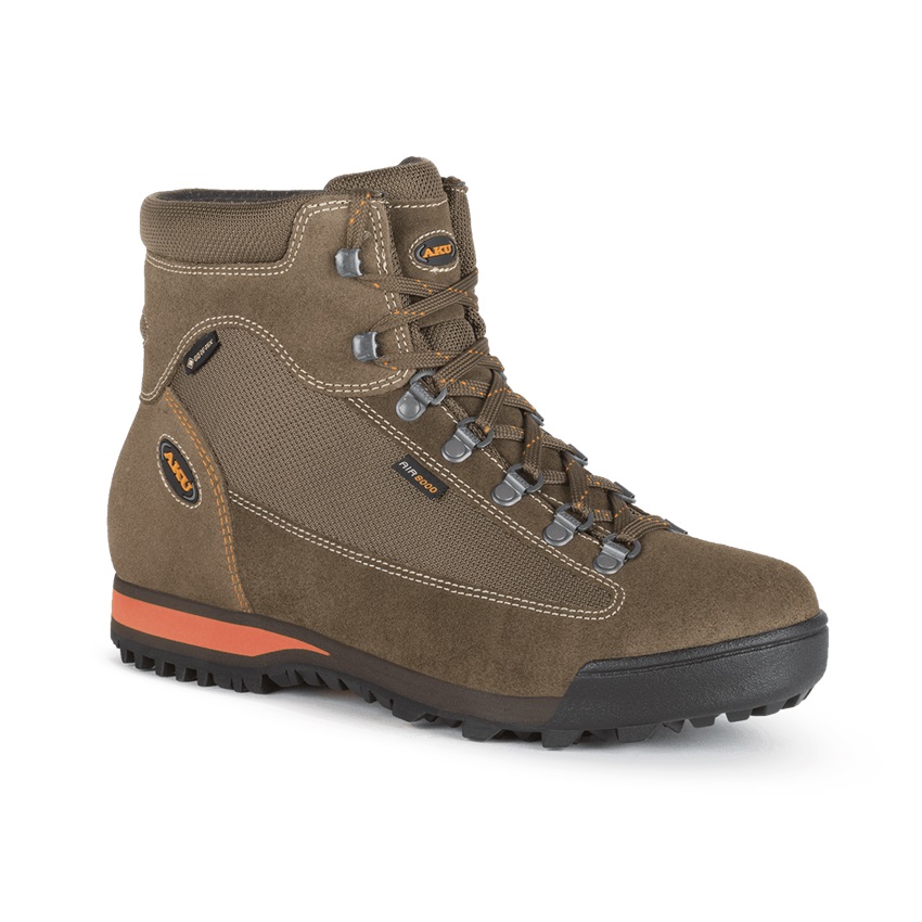 Μποτάκια Κυνηγίου Slope Micro GTX Gore-Tex Mid 6'' (Light Brown - Orange) της AKU TOU80967 trazeras|TOU80967