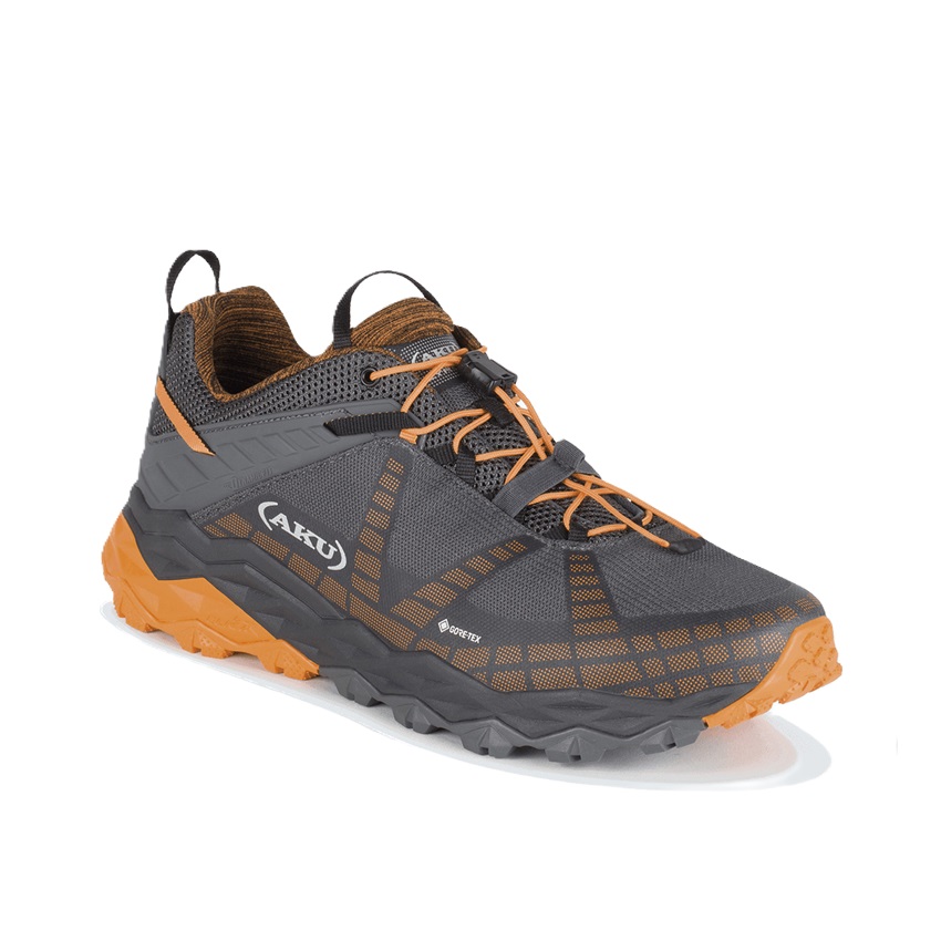Παπούτσια Trekking Flyrock GTX Gore-Tex Low 3'' (Black / Orange) της AKU TOU80977 trazeras|TOU80977