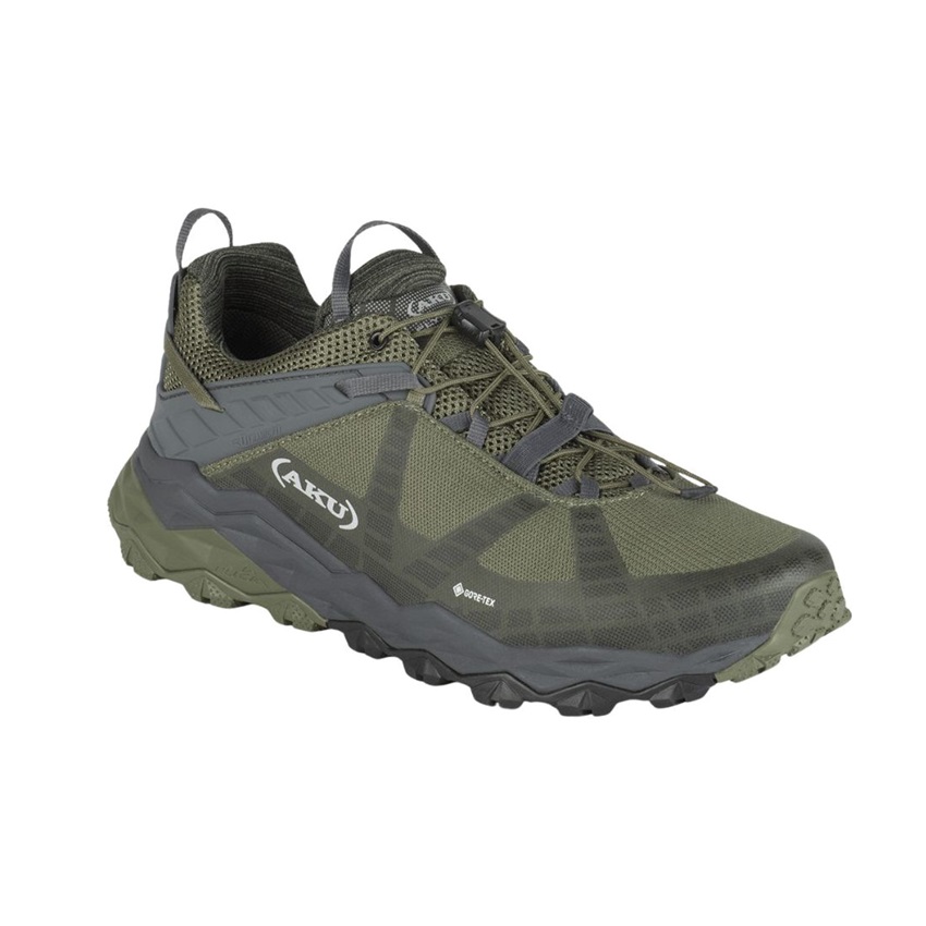 Παπούτσια Trekking Flyrock GTX Gore-Tex Low 3'' (Green / Grey) της AKU TOU80978 trazeras|TOU80978
