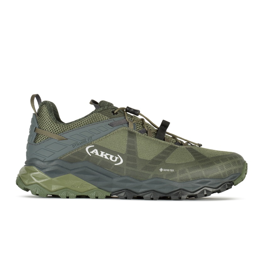Παπούτσια Trekking Flyrock GTX Gore-Tex Low 3'' (Green / Grey) της AKU TOU80978 trazeras|TOU80978