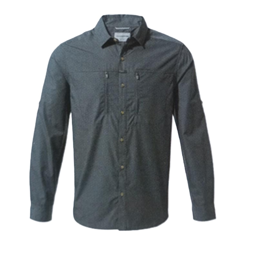 Πουκάμισο Μακρυμάνικο Kiwi Boulder Long Sleeve Shirt CMS702 (Ombre Blue) της Craghoppers TOY81003 trazeras|TOY81003