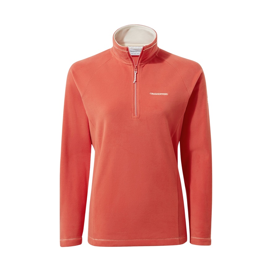 Γυναικεία Μακρυμάνικη Μπλούζα CWA265 Miska Half Zip (Ember Orange) της Craghoppers TOY81008 trazeras|TOY81008