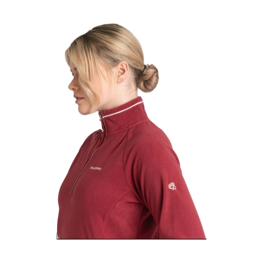 Γυναικεία Μακρυμάνικη Μπλούζα CWA265 Miska Half Zip (Mulberry Jam) της Craghoppers TOY81015 trazeras|TOY81015