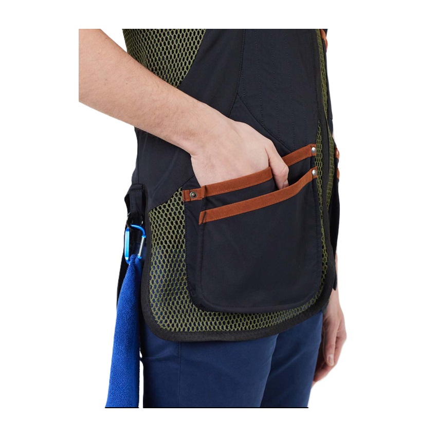 Σκοπευτικό Γιλέκο Shooting Sporting Pro Vest (Green / Black / Black) της Castellani TOY81071 trazeras|TOY81071