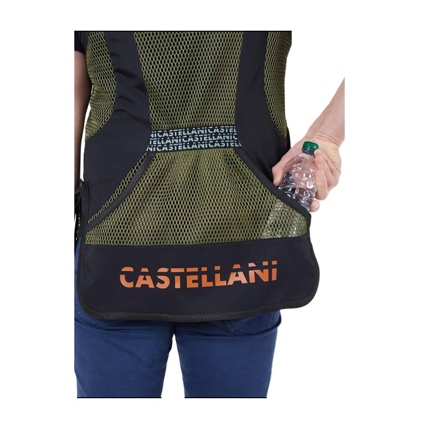 Σκοπευτικό Γιλέκο Shooting Sporting Pro Vest (Green / Black / Black) της Castellani TOY81071 trazeras|TOY81071