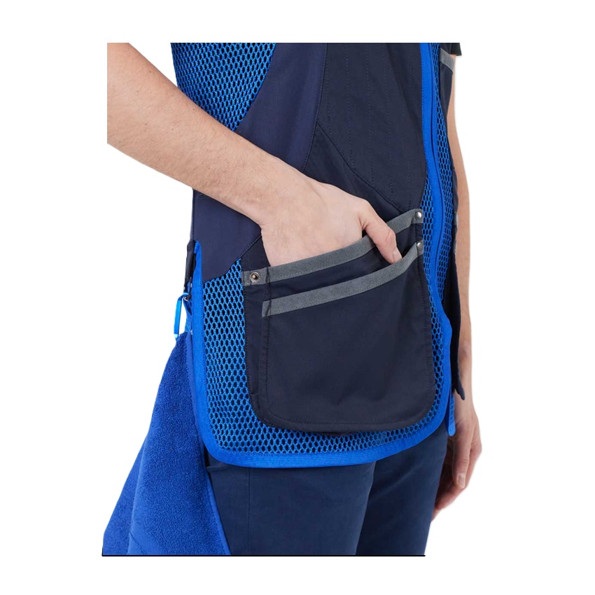 Σκοπευτικό Γιλέκο Shooting Sporting Pro Vest (Light Blue / Navy / Navy) της Castellani TOY81072 trazeras|TOY81072