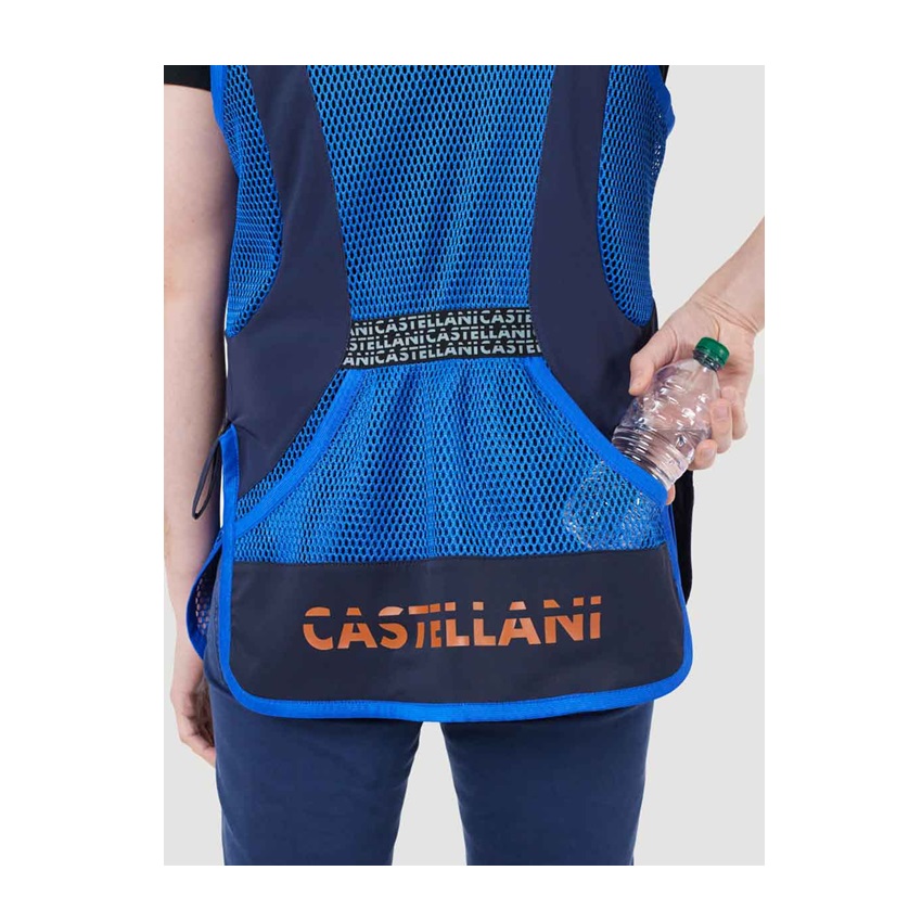 Σκοπευτικό Γιλέκο Shooting Sporting Pro Vest (Light Blue / Navy / Navy) της Castellani TOY81072 trazeras|TOY81072